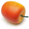 Erzi Kaufladenzubehör Apfel, gelb-rot 11001