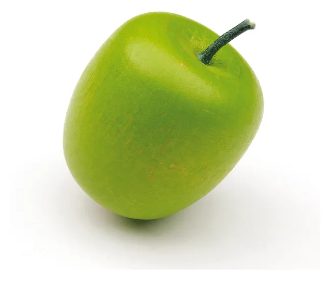 Erzi Kaufladenzubehör Apfel, grün 11003