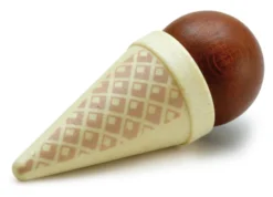 Erzi Kaufladenzubehör Eistüte, braun 14001