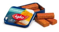 Erzi Kaufladenzubehör Fischstäbchen von Iglo in der Dose 18451