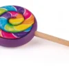 Erzi Kaufladenzubehör Lutscher Regenbogen 14404