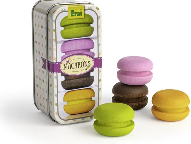 Erzi Kaufladenzubehör Macarons in der Dose 13255