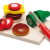 Erzi Kaufladenzubehör Schneidset Cheeseburger 28203