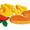 Erzi Kaufladenzubehör Sortierung Schnitzelparty 28136