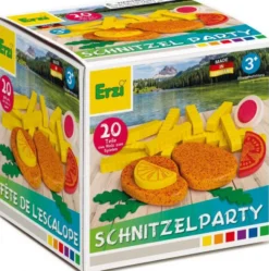 Erzi Kaufladenzubehör Sortierung Schnitzelparty 28136
