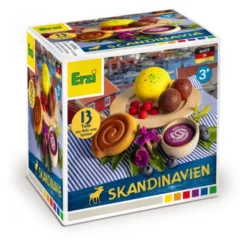 Erzi Kaufladenzubehör Sortierung Skandinavien Teller mit Köttbullar 28137