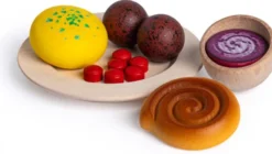Erzi Kaufladenzubehör Sortierung Skandinavien Teller mit Köttbullar 28137