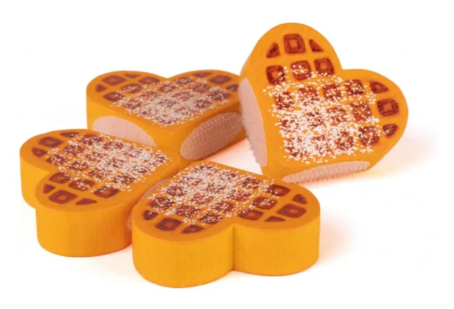 Erzi Kaufladenzubehör Waffeln zum Teilen 13265