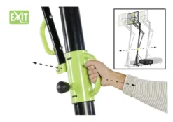 EXIT Galaxy Portable Basketballkorb (mit Dunkring)