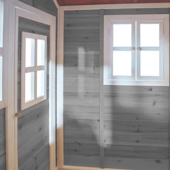 EXIT Loft 300 Gartenhaus grau