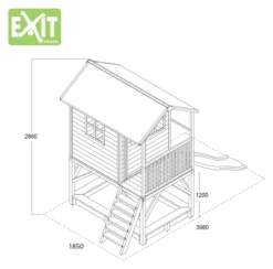 EXIT Spielhaus Loft 700 Natur