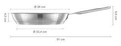 FISKARS All Steel Bratpfanne 28 cm