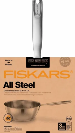 FISKARS All Steel Sautierpfanne 2 l