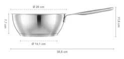 FISKARS All Steel Sautierpfanne 2 l