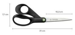 FISKARS Functional Form Recyclete Universalschere 21cm schwarz