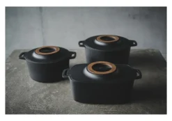 FISKARS Norden Gusseisen Kasserolle Dutch Oven oval 5L