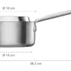 FISKARS Norden Steel Stieftopf 1,8 l unbeschichtet
