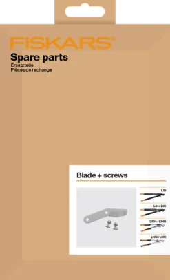 FISKARS Original Ersatz-Klinge und Schrauben für Bypass Getriebeastscheren