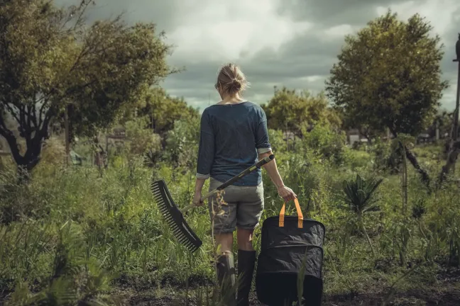 FISKARS PopUp-Gartensack groß mit Griffen 219L