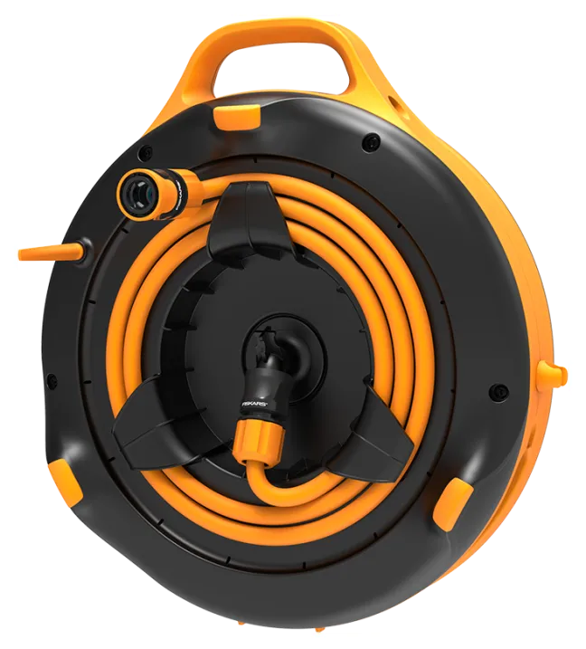 FISKARS Waterwheel S Schlauchtrommel ohne Wandhalterung