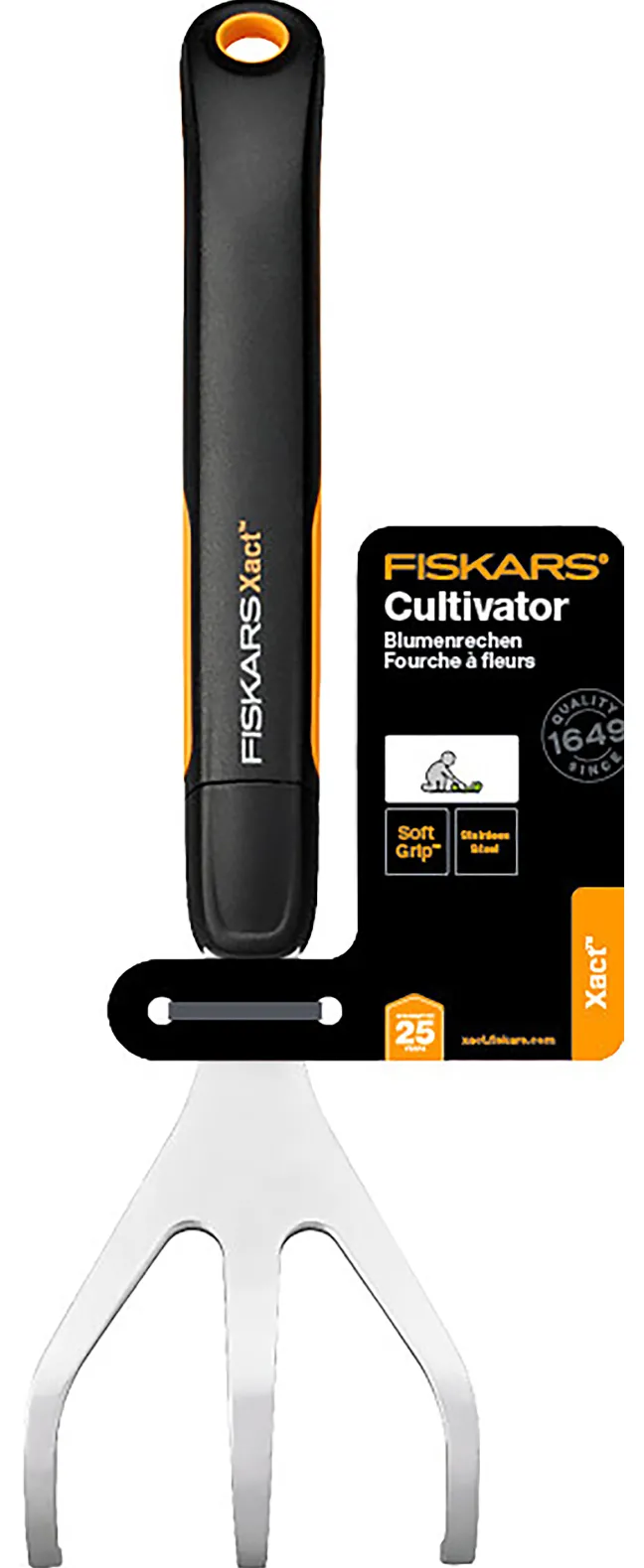 FISKARS Xact™ Blumenrechen mit 3 Zinken