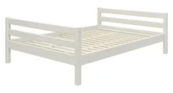 FLEXA Classic Bett 140x200cm weiß lasiert