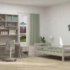 FLEXA Classic Kommode mit 1 Schublade grau/grün