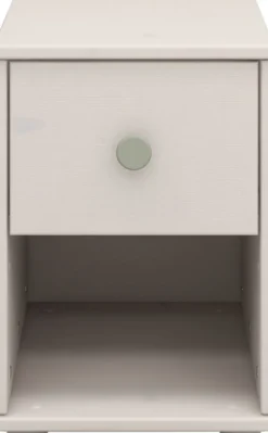 FLEXA Classic Kommode mit 1 Schublade grau/grün
