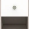 FLEXA Classic Kommode mit 1 Schublade grau/Lack weiß/grün