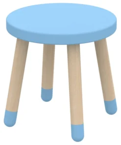 FLEXA Dots Hocker himmelblau