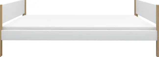 FLEXA Nor Bett 90x200cm weiß/eiche