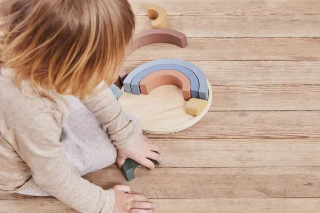 FLEXA Play Explore Puzzle Regenbogen Sale