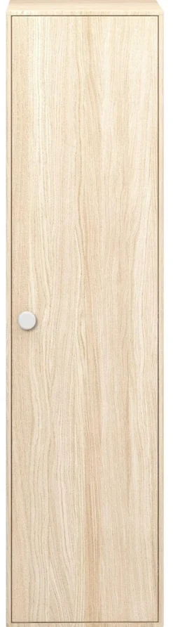 FLEXA Popsicle schmaler, hoher Kleiderschrank 1 Türe weiß Sale