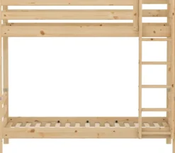 FLEXA RAW Classic Hohes Etagenbett natur