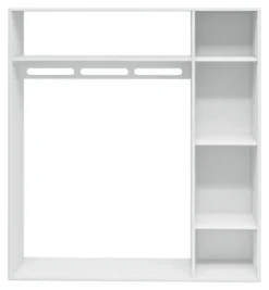 FLEXA Roomie offener Kleiderschrank weiß