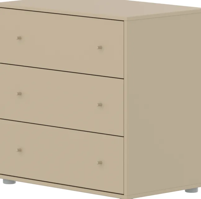 FLEXA Saga Kommode mit 3 Schubladen oat