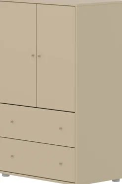 FLEXA Saga Schrank mit 2 Türen und 2 Schubladen oat