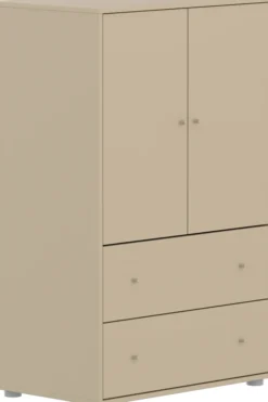 FLEXA Saga Schrank mit 2 Türen und 2 Schubladen oat