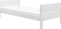 FLEXA White Einzelbett 90x200cm weiß