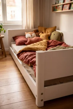 FLEXA White Montessori Bett 90x200cm weiß