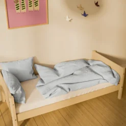 FLEXA White Sand Einzelbett 90x200cm sand