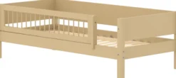 FLEXA White Sand Tagesbett mit Streben Absturzsicherung sand