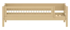 FLEXA White Sand Tagesbett mit Streben Absturzsicherung sand