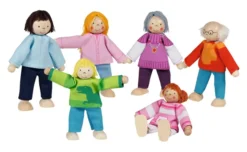 Goki Biegepuppen Moderne Familie
