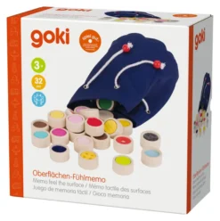 Goki Fühlmemo Oberflächen im Baumwollbeutel
