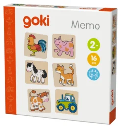 Goki Memospiel Bauernhof II