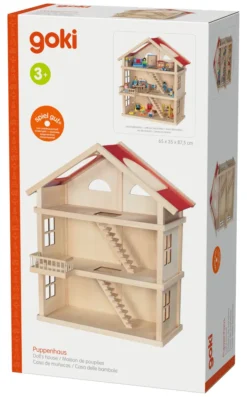 Goki Puppenhaus 3 Etagen