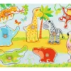 Goki Steckpuzzle Afrikanische Tierkinder