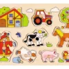 Goki Steckpuzzle Bauernhof VI