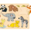 Goki Steckpuzzle Tierkinder